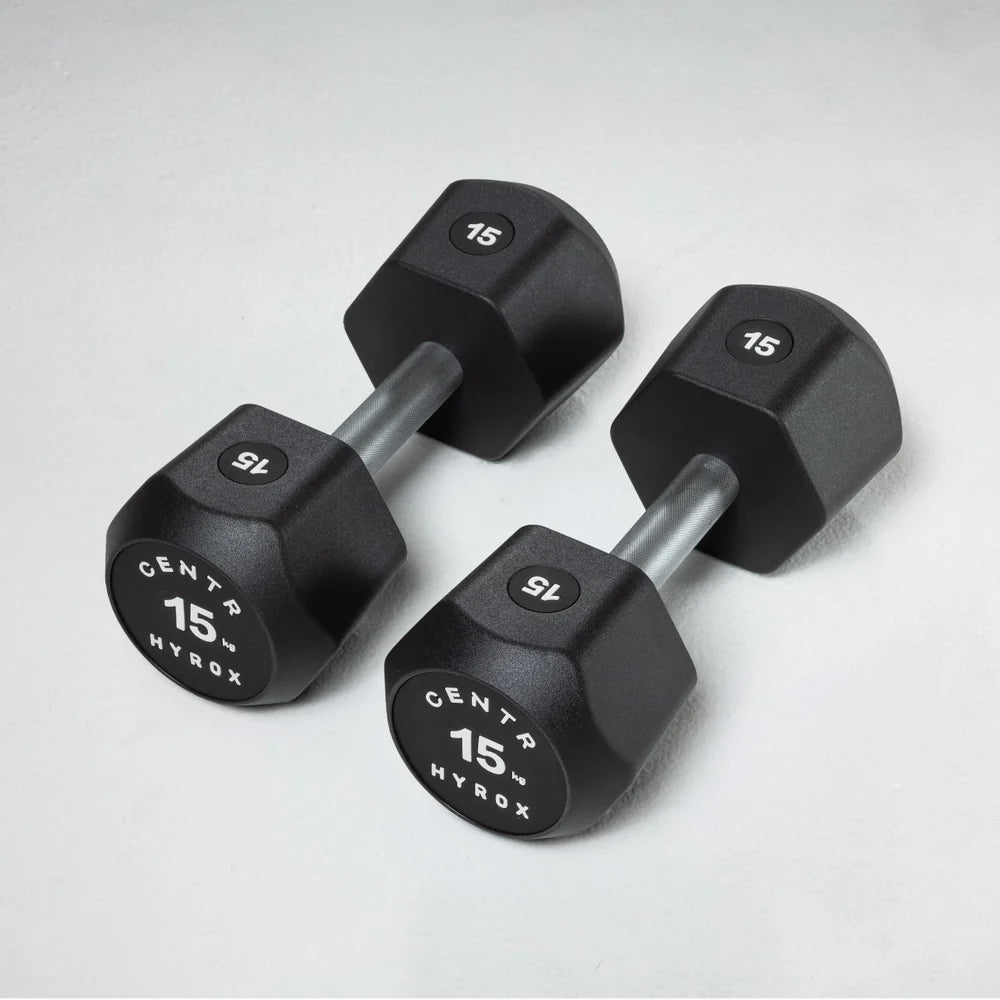Centr x HYROX Commercial Dumbbells